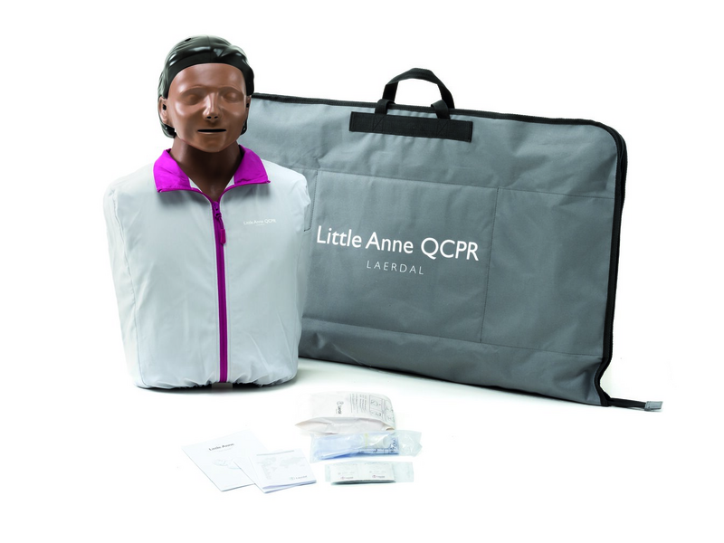 Little Anne QCPR | Dark | Laerdal | Available from LivCor Australia