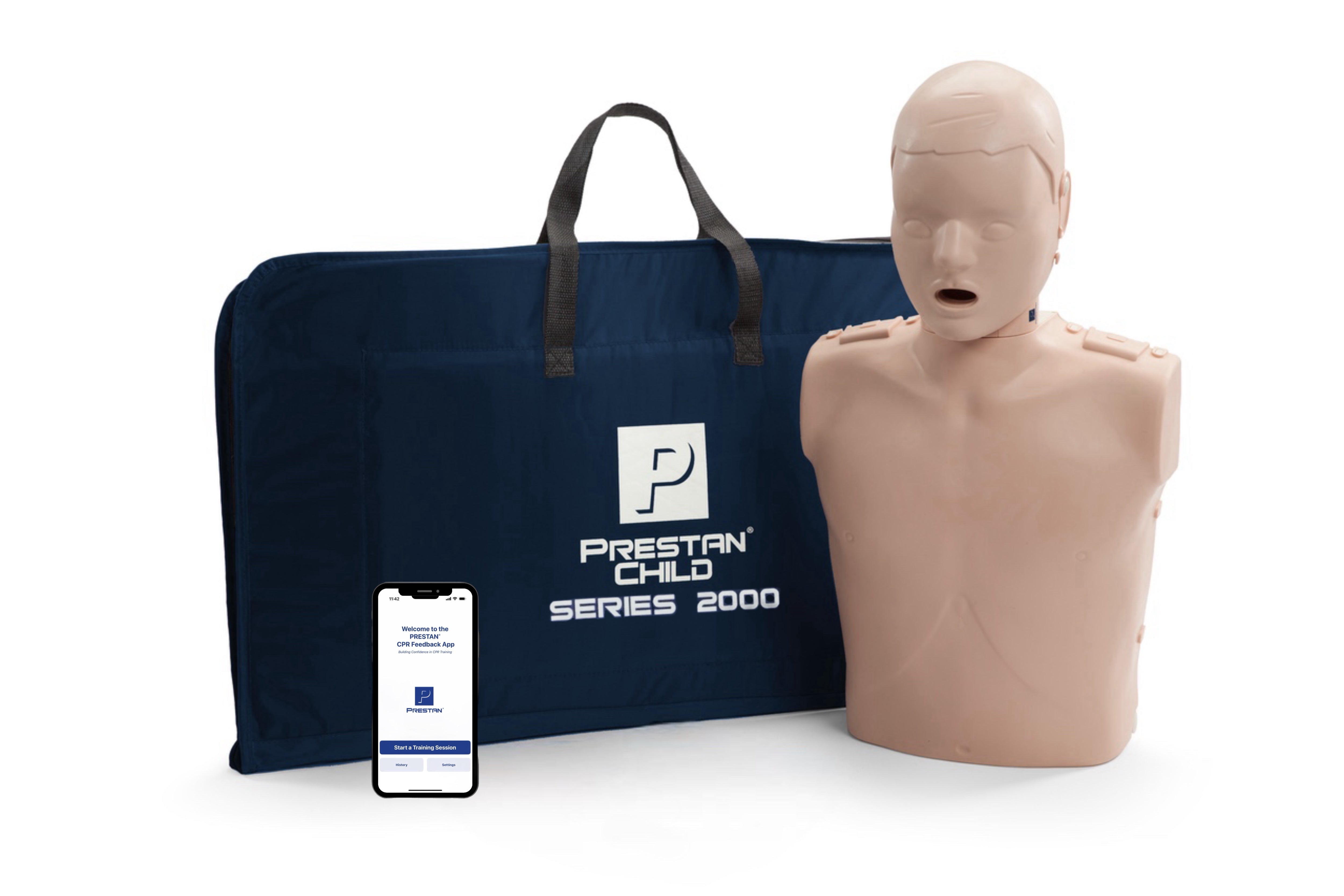 PRESTAN Professional Child Series 2000 Manikin with Advanced CPR Feedback | Single | Prestan | Available from LivCor Australia