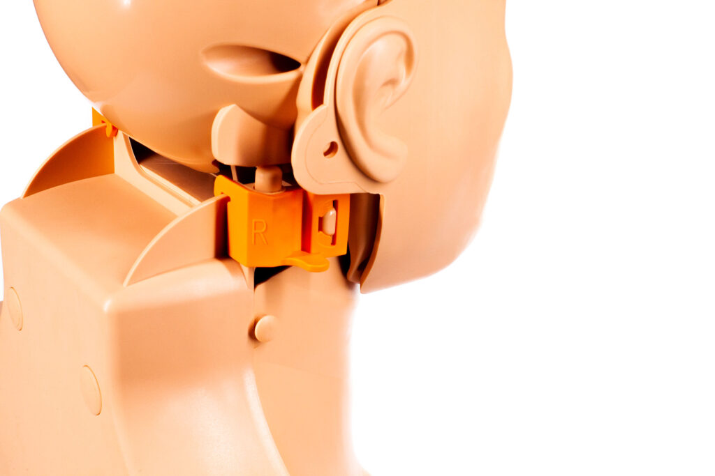 Practi-Man Head Locking Clip Set