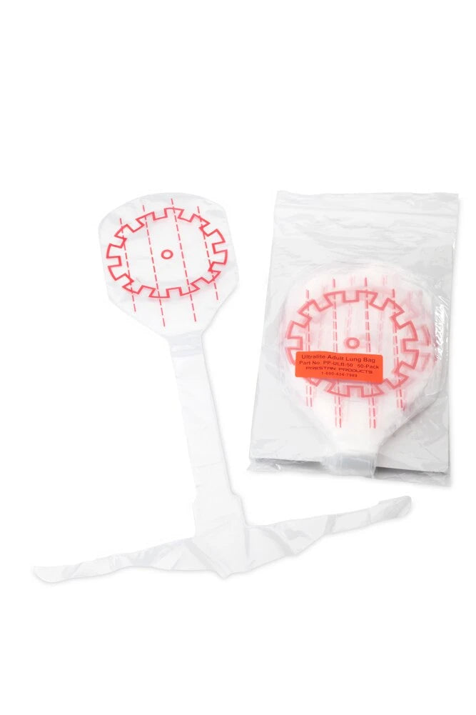 PRESTAN Ultralite Face-Shield/Lung-Bags | 50-Pack | Prestan | Available from LivCor Australia
