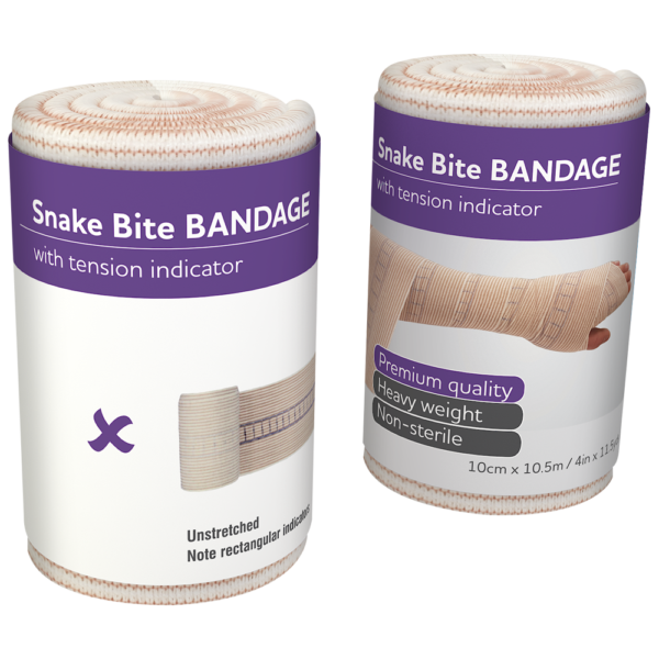Snake Bite Band w/Indicator 10cm x 10.5M | Aero Healthcare | Available from LivCor Australia