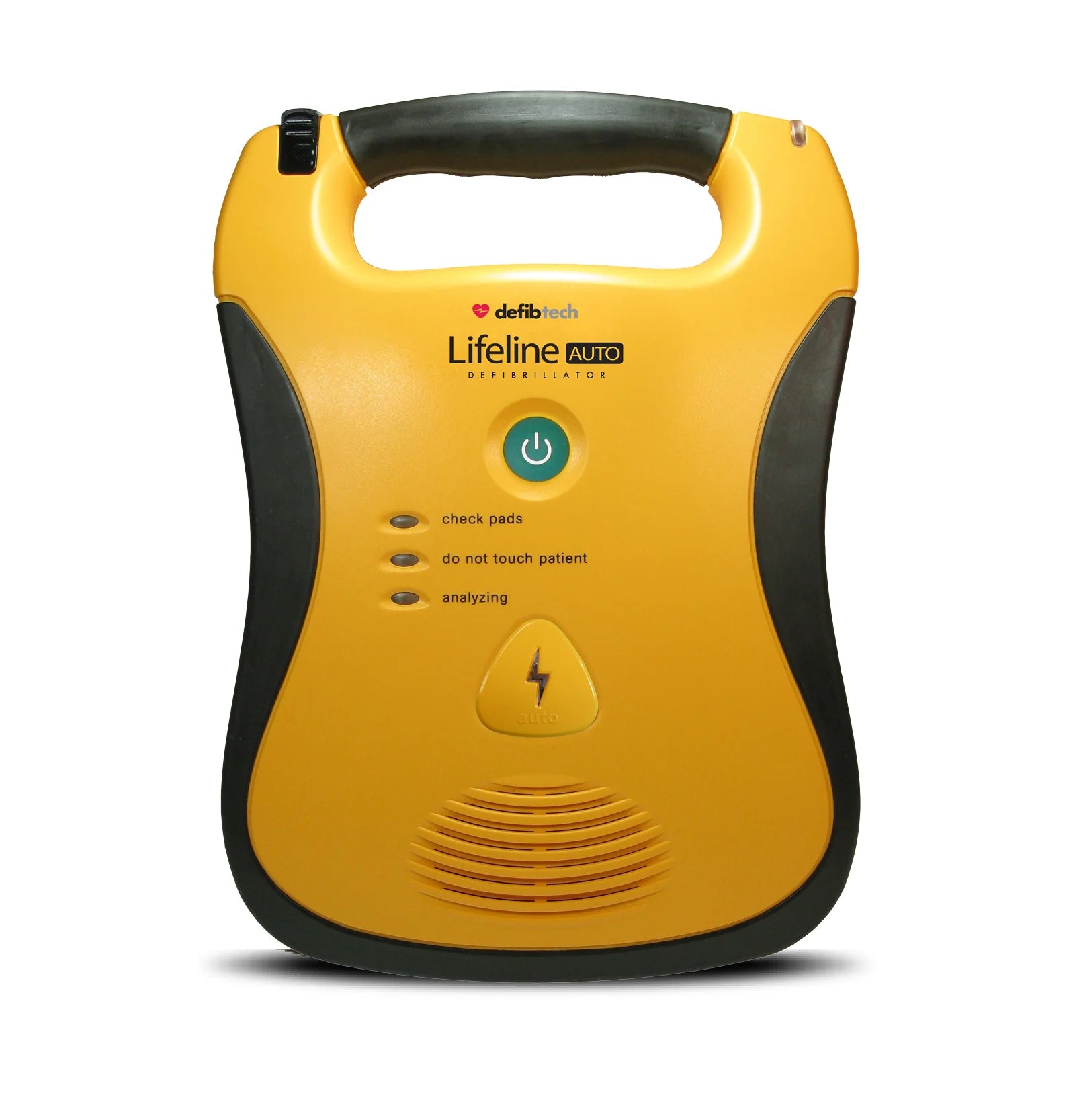 Defibtech Lifeline Fully Automatic Defibrillator Package | With Alarmed Wall Cabinet