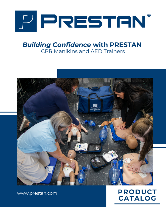 Prestan Catalogue | CPR Manikins & AED Trainers | Online & PDF Available | Shop | LivCor Australia | Available from LivCor Australia
