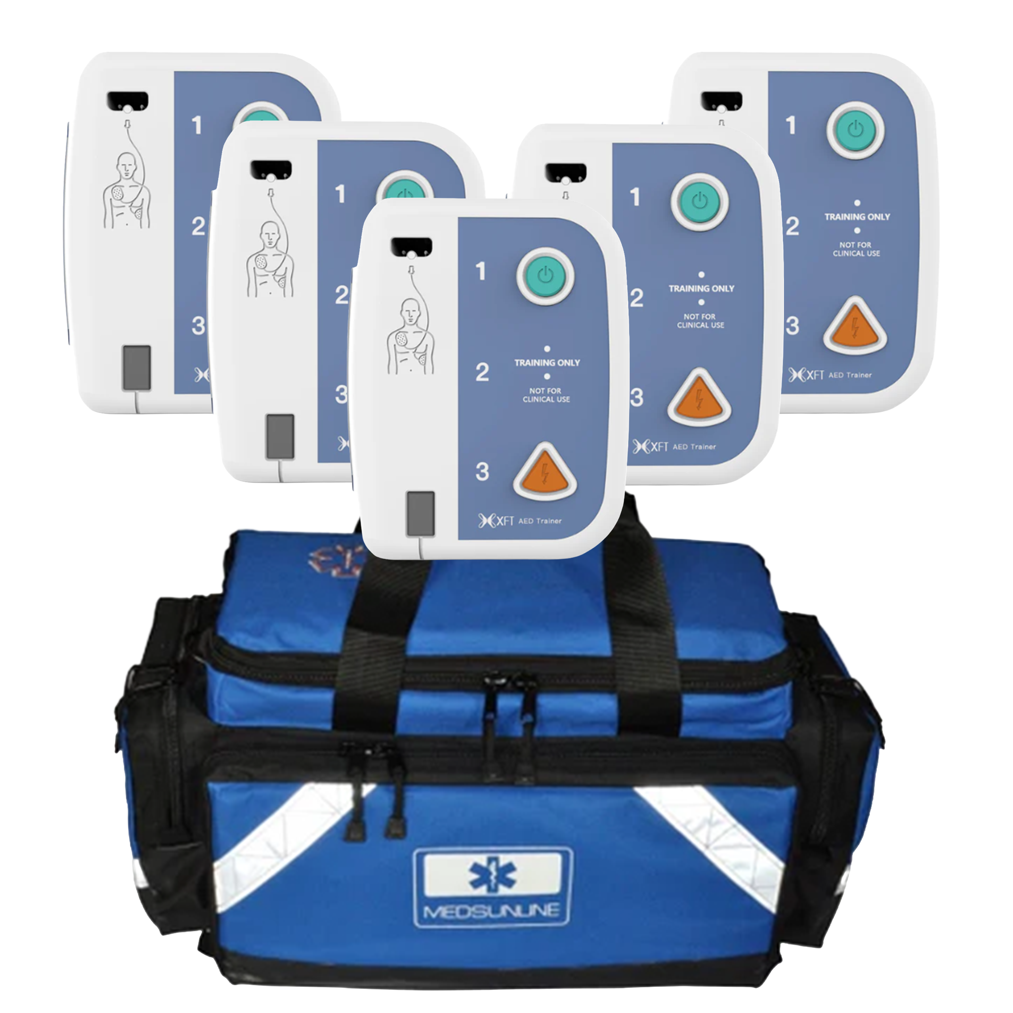 XFT 120C+ 5 x AED Multi Pack & Bag
