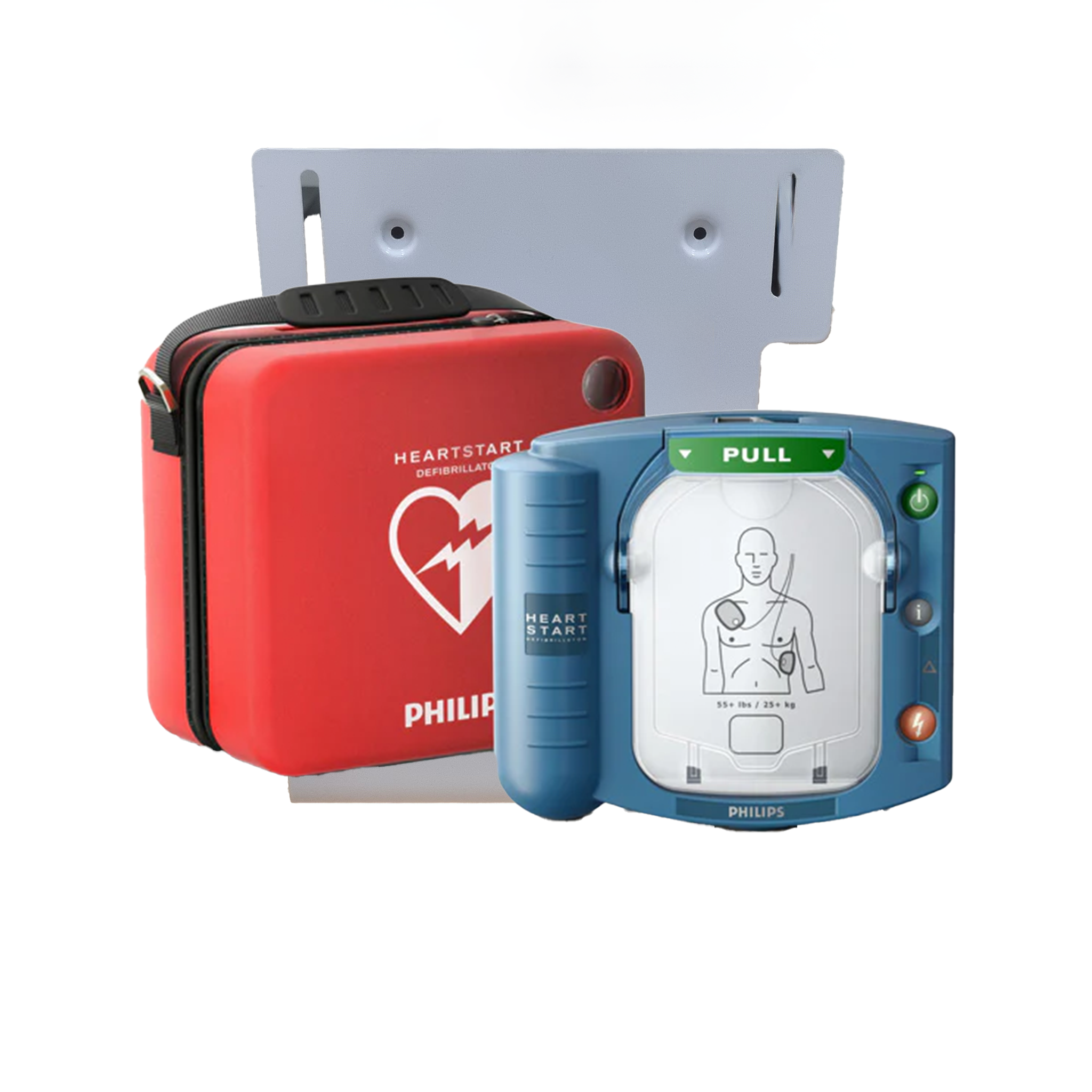 Philips Heartstart HS1 AED | Unit Only & FREE Wall Bracket | Philips | Available from LivCor Australia