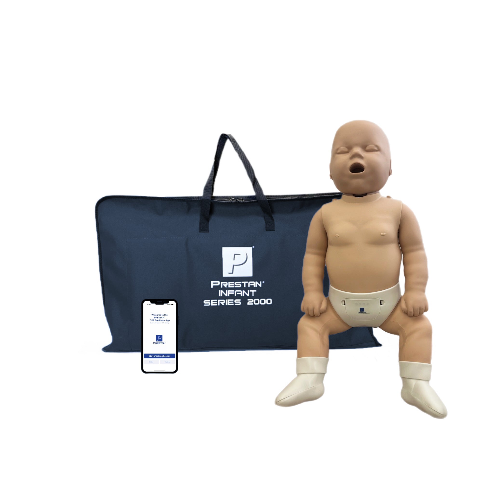 PRESTAN Professional Infant Series 2000 Manikin with Advanced CPR Feedback | Single | Prestan | Available from LivCor Australia