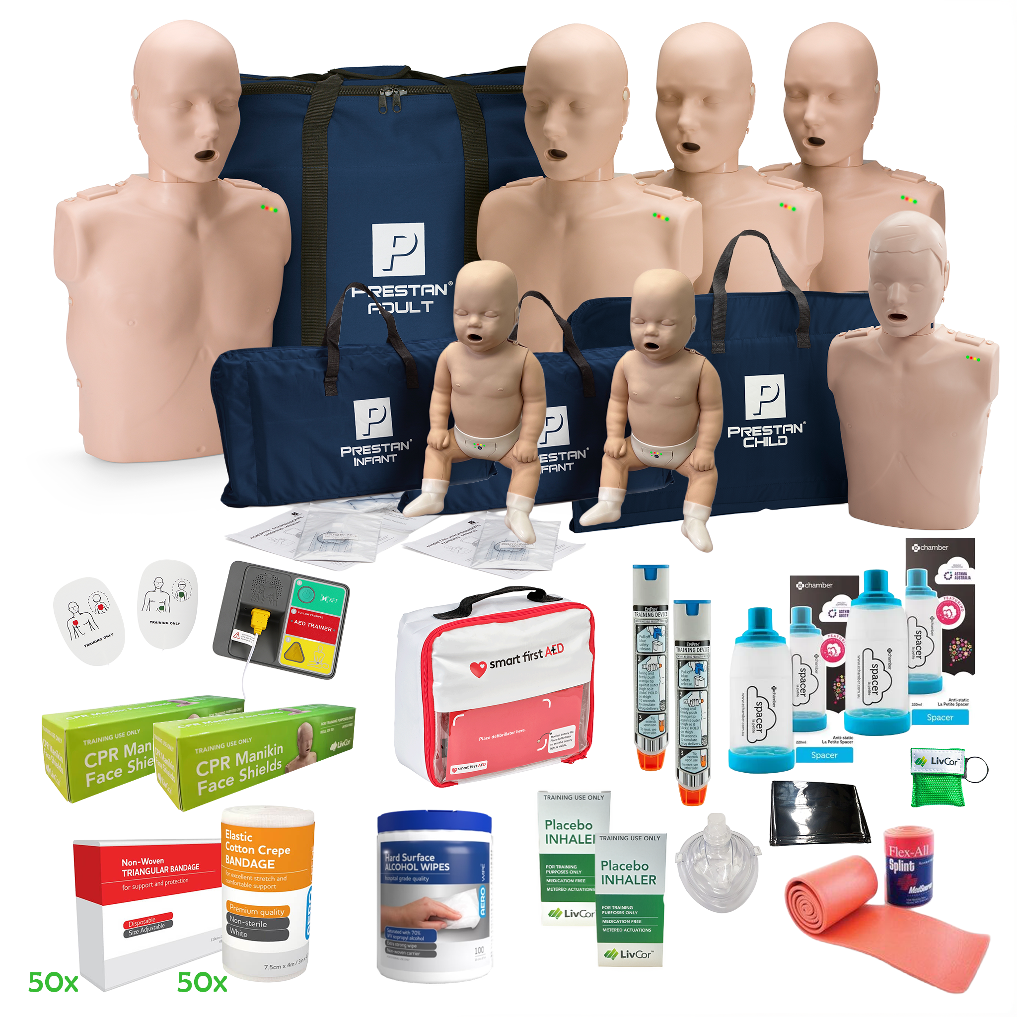 PRESTAN Professional CPR / First Aid Trainer Starter Kit