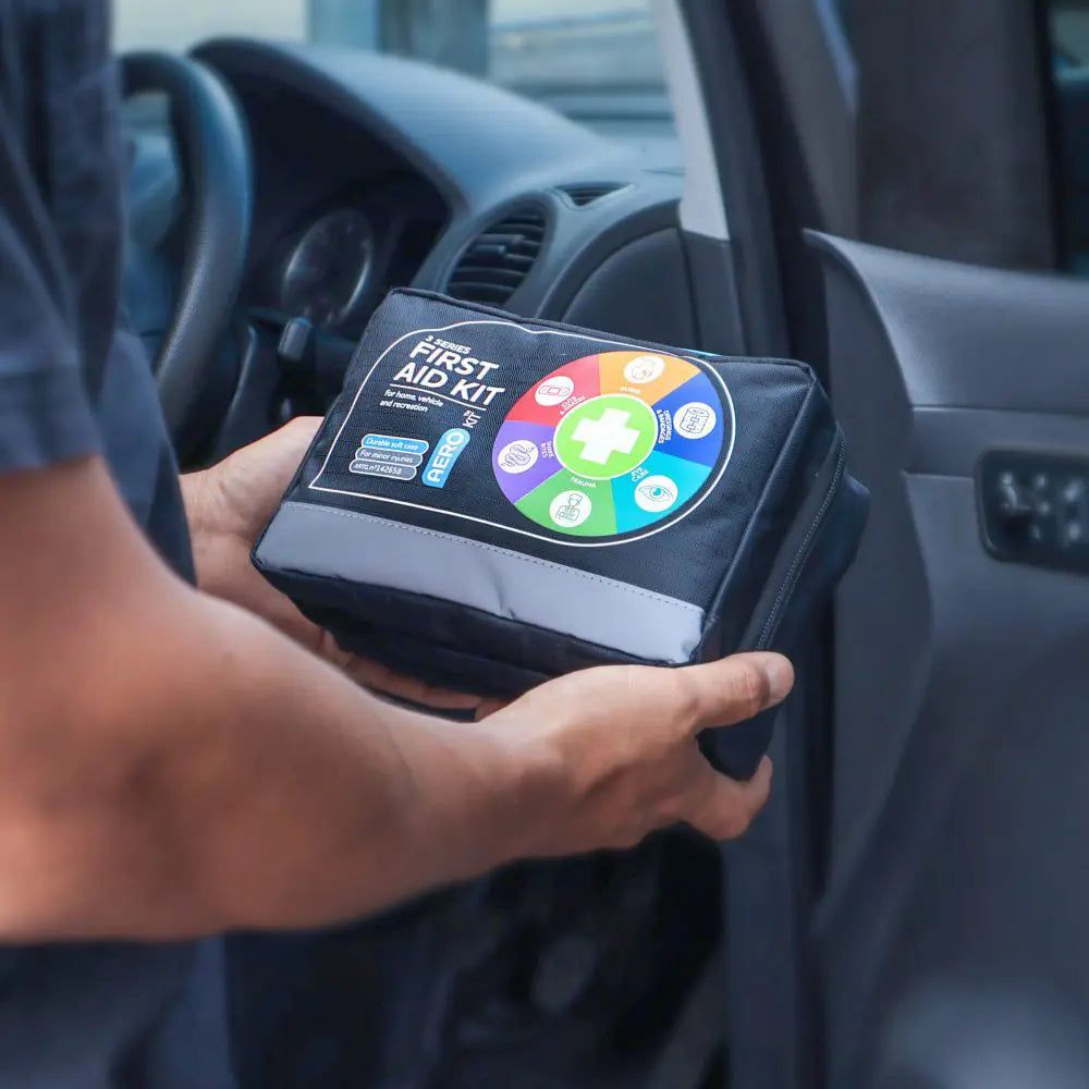 AEROKIT 3 Series | First Aid Softpack Black | Aero Healthcare | Available from LivCor Australia