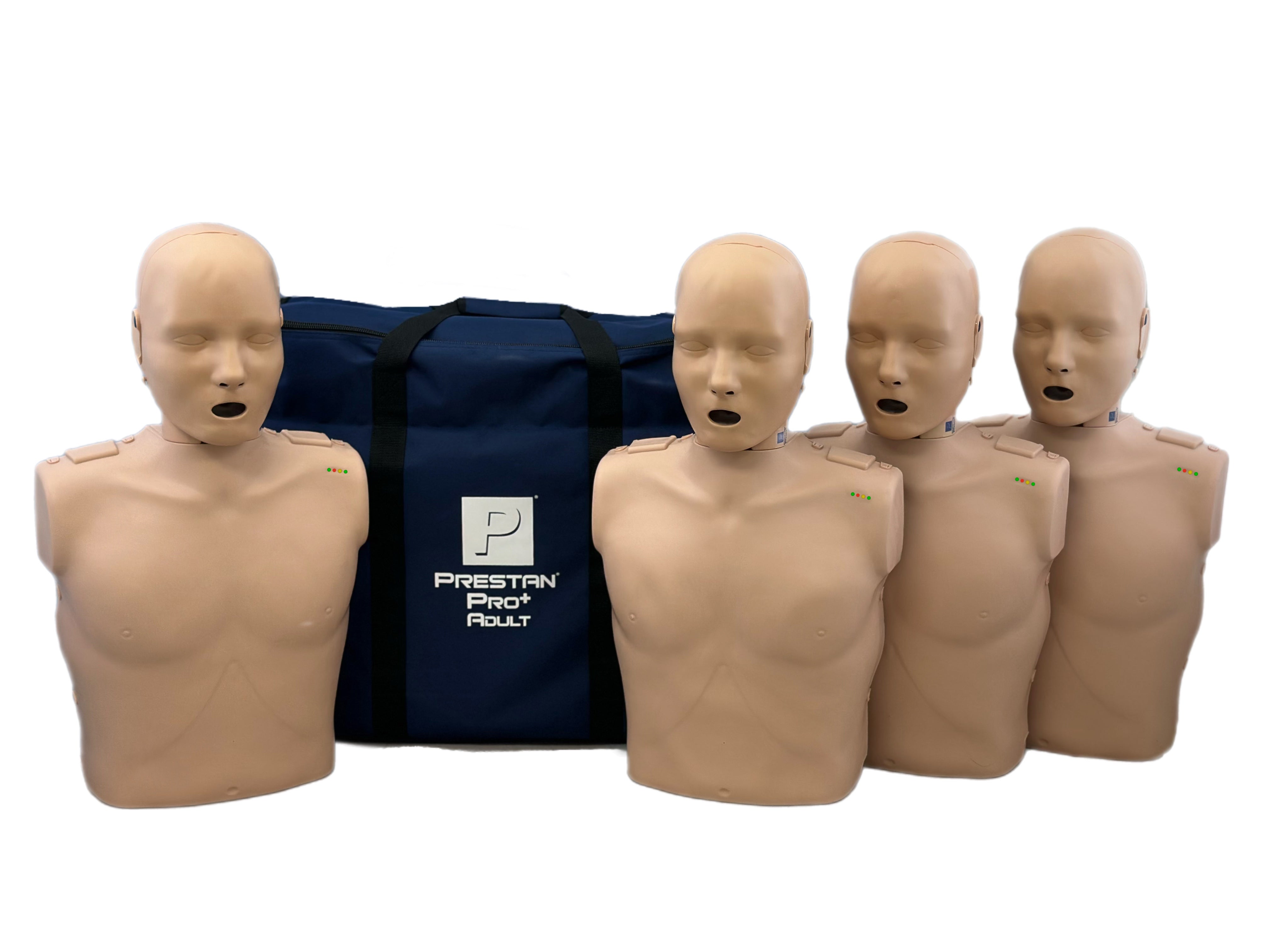 *NEW* PRESTAN PRO+ Adult CPR Manikin with CPR Feedback | 4 Pack, Medium | Prestan | Available from LivCor Australia