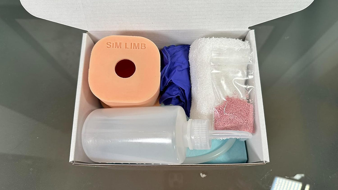 Wound Packer MINI | Wound Simulation Trainer | Sim Limb | Available from LivCor Australia