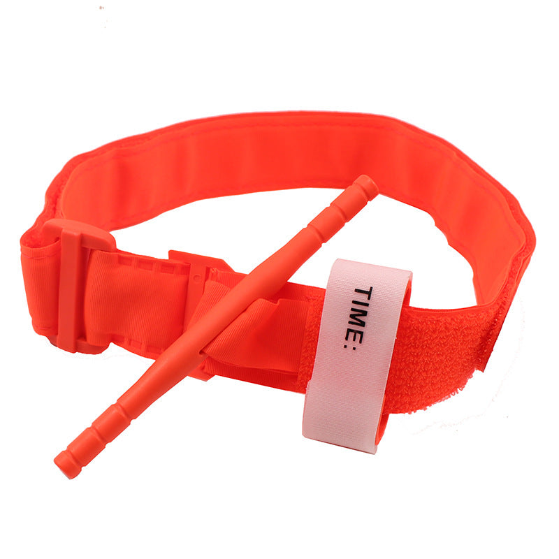 Tourniquet Nylon Windlass - Orange Colour | - | Available from LivCor Australia
