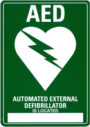 AED Sign | LivCor | Available from LivCor Australia