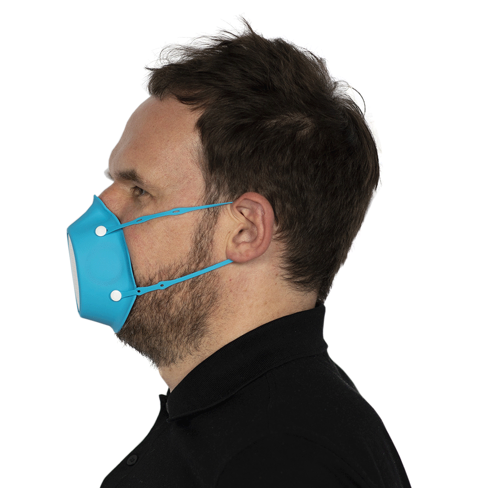 Air Armour KN95 Mask | Blue + 11x Filters | Air Armour | Available from LivCor Australia