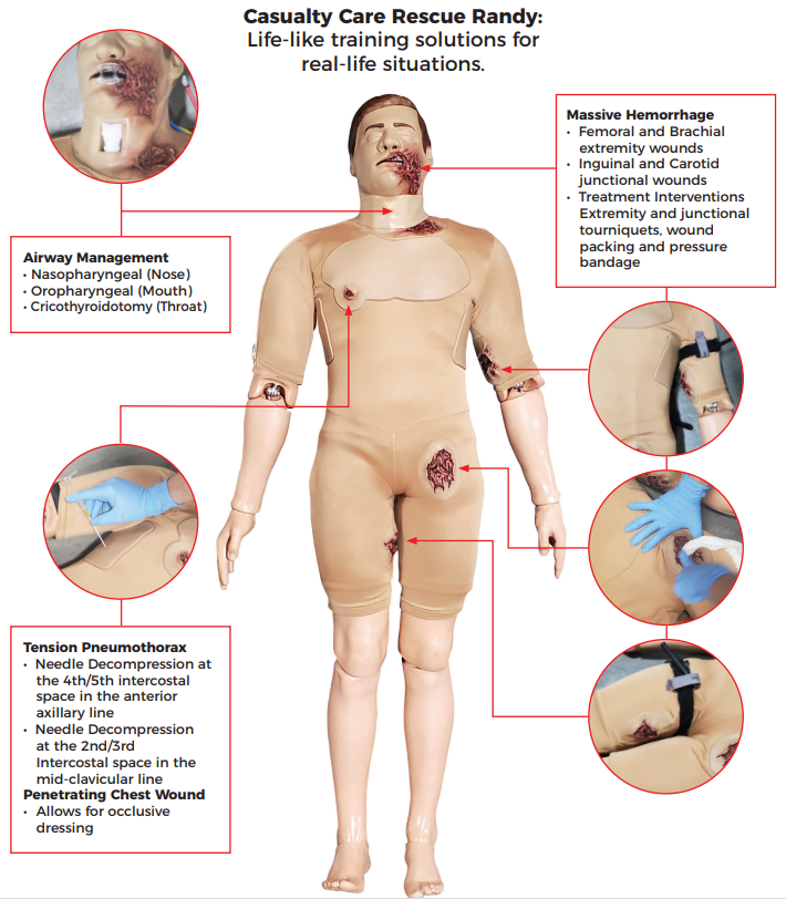 CCRR Casualty Care Rescue Randy | Nasco | Available from LivCor Australia