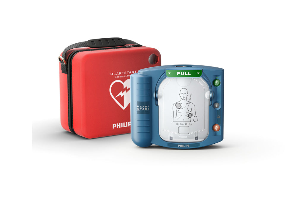 Philips Heartstart HS1 AED | Unit Only & FREE Wall Bracket | Philips | Available from LivCor Australia
