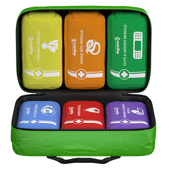 MODULATOR 4 Series | Softpack First Aid Kit | Aero Healthcare | Available from LivCor Australia