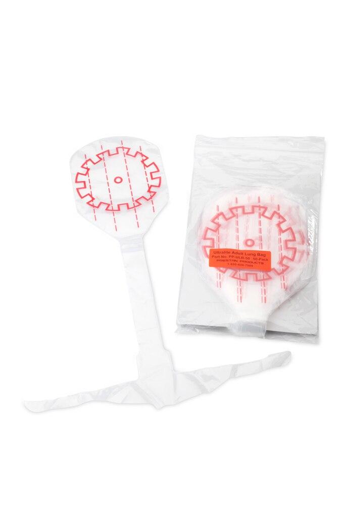 PRESTAN Ultralite Face-Shield/Lung-Bags | 50-Pack | Prestan | Available from LivCor Australia