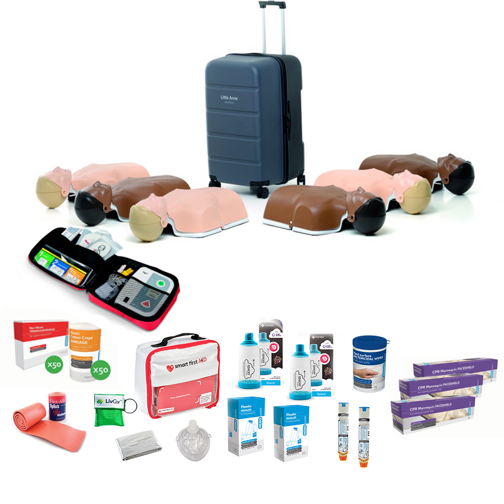 Laerdal QCPR Combo / First Aid Trainer Starter Kit