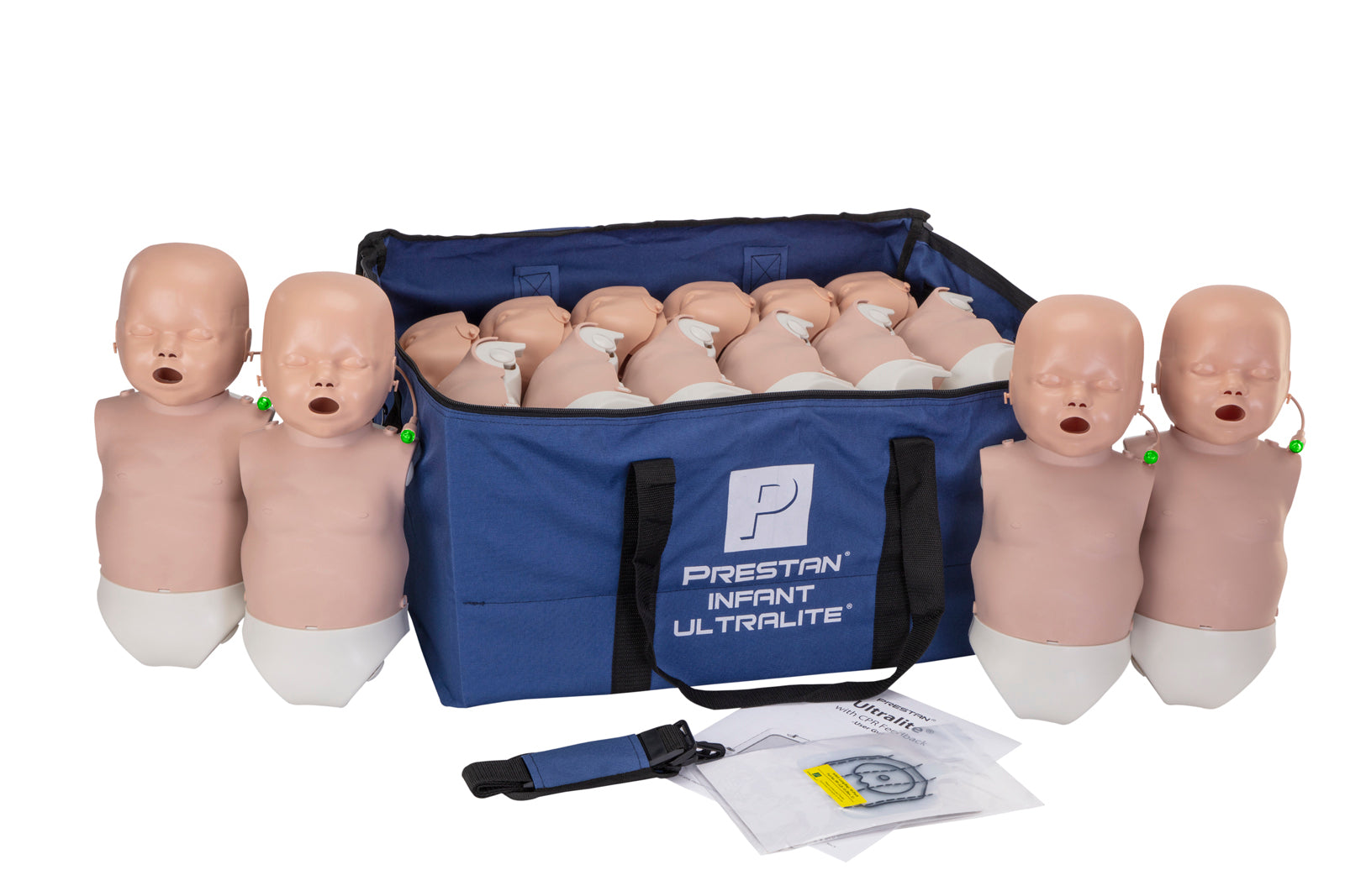 PRESTAN Infant Ultralite Manikin with CPR Feedback | Medium, 12-Pack