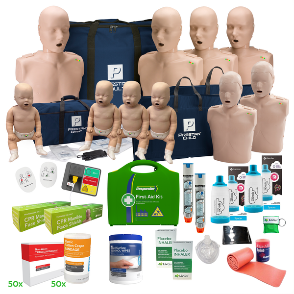 PRESTAN Professional CPR / First Aid Trainer Starter Kit | 2 PLUS
