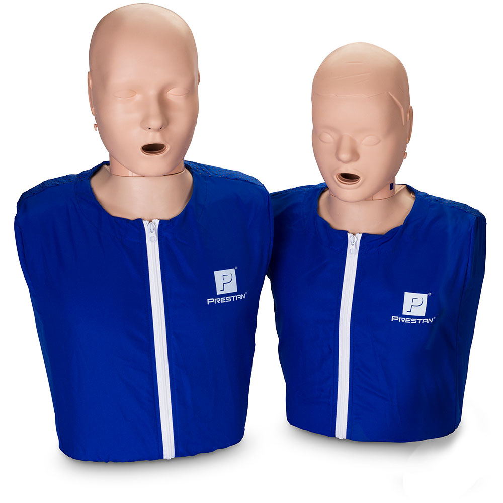 PRESTAN CPR Training Shirt for Adult/Child Manikin | 4 Pack