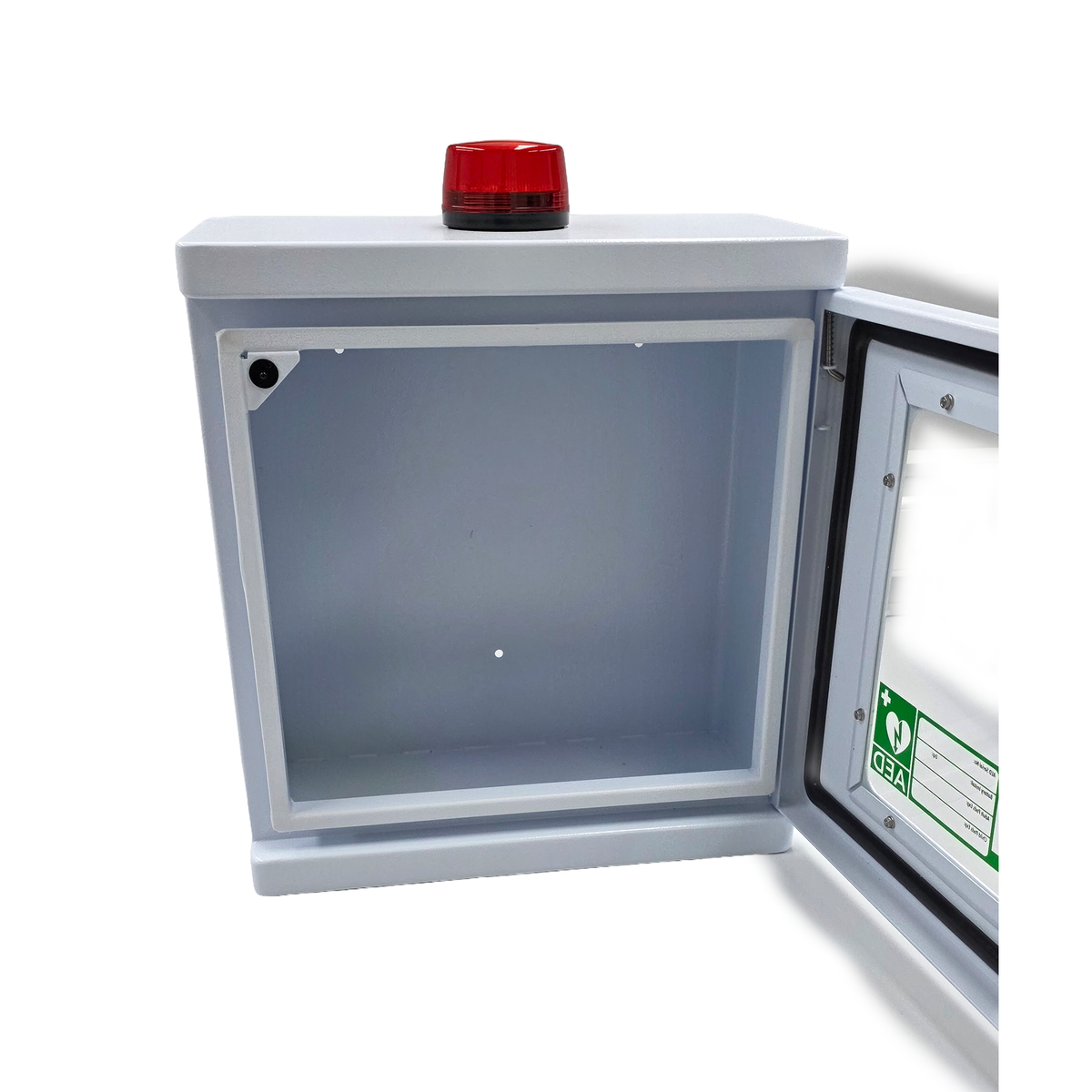 Philips HeartStart FRx Defibrillator Package | Outdoor Alarmed Wall Cabinet