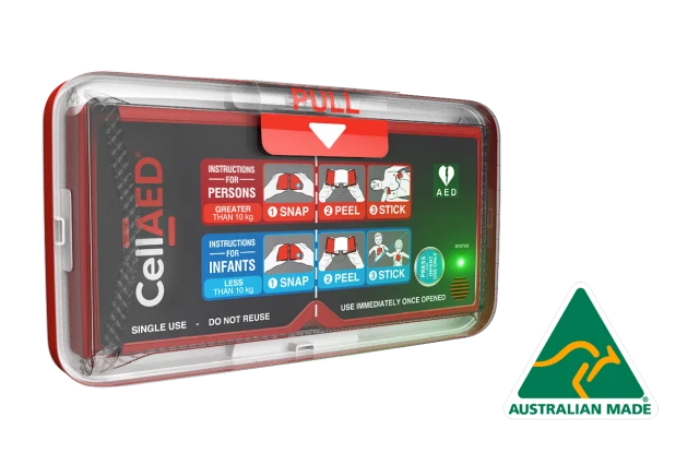 CellAED Your Personal Defibrillator | for life 24 Month