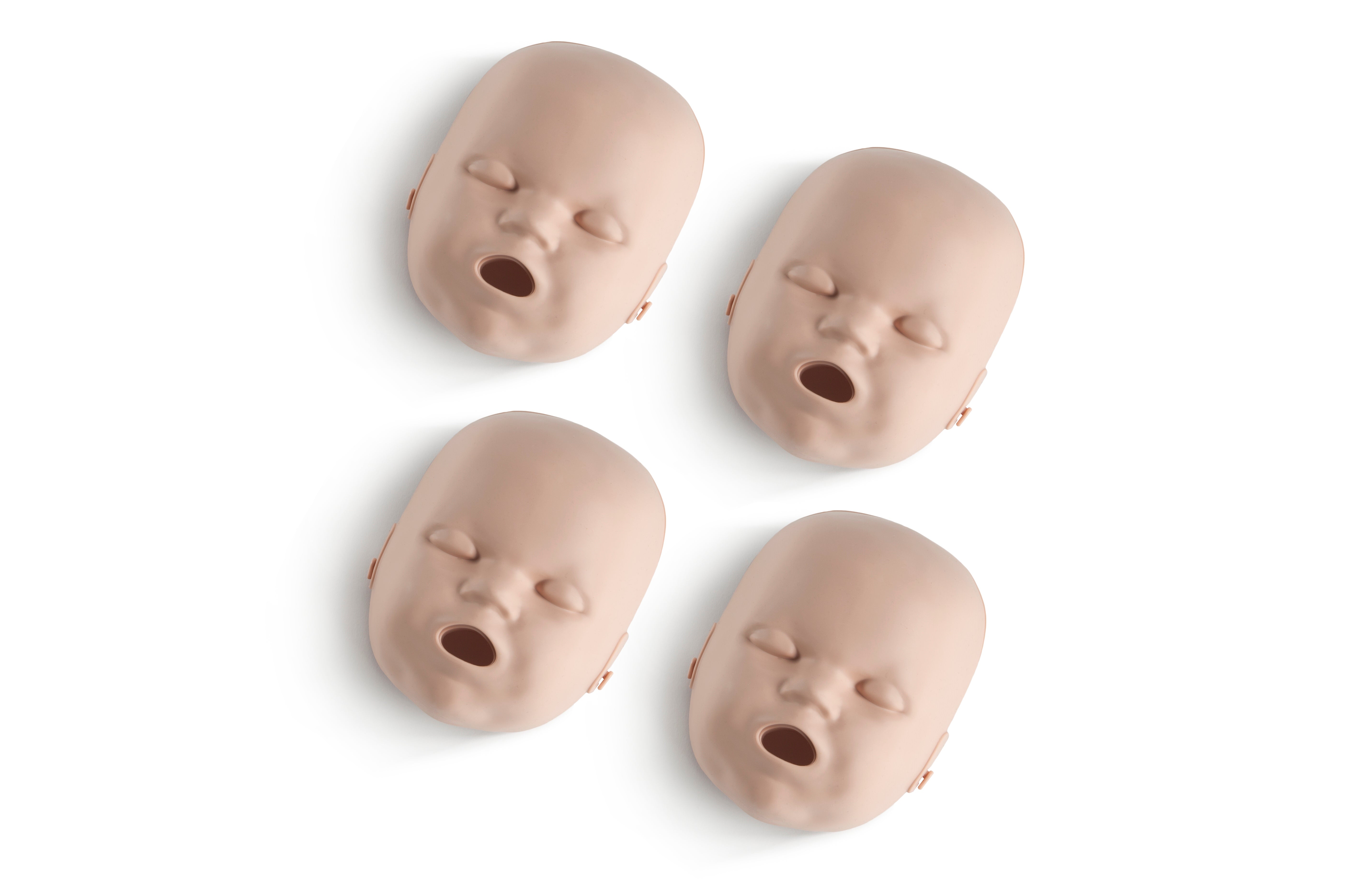 Face Skin Replacement for PRESTAN Professional Infant Manikin 4-Pack | Medium