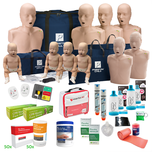 PRESTAN Professional CPR / First Aid Trainer Starter Kit | 2 PLUS