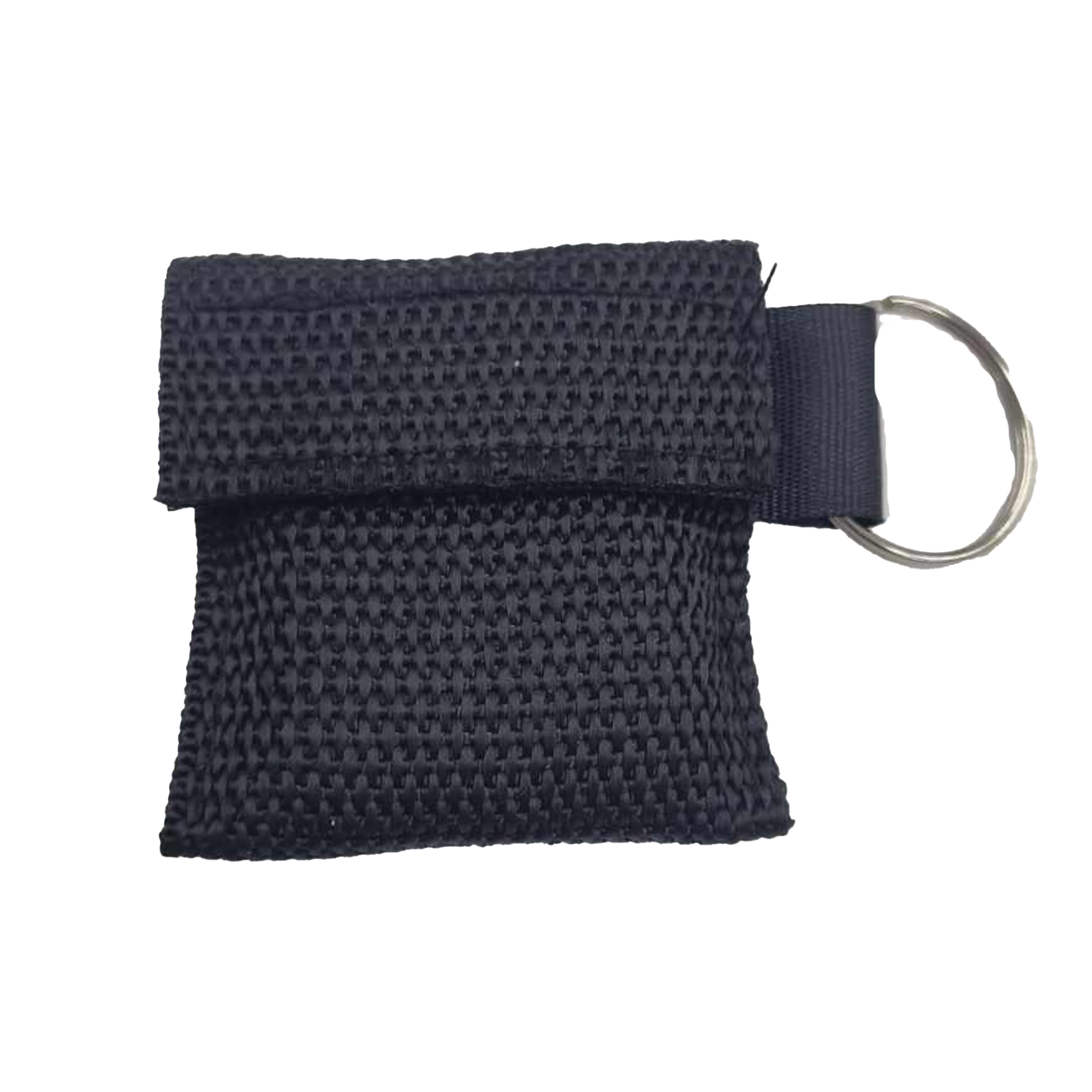 Key Ring Face Shield | Plain Black | LivCor | Available from LivCor Australia