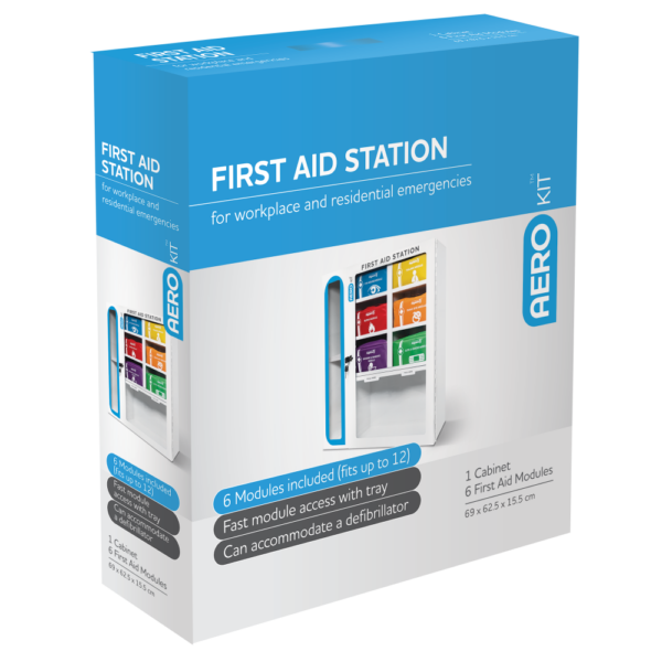 AEROKIT First Aid Station | 6 Modules | Aero Healthcare | Available from LivCor Australia