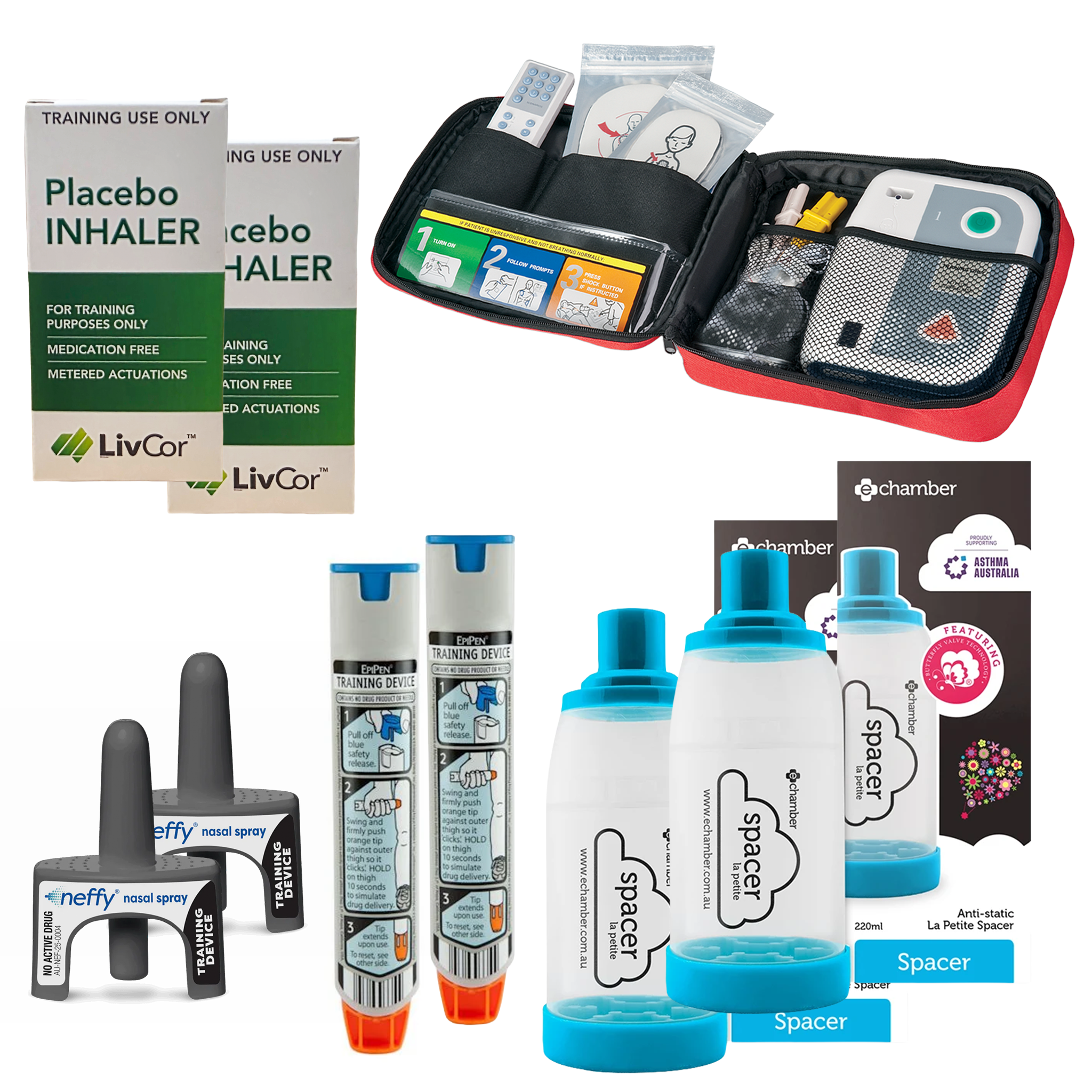 Asthma Ana AED Trainer Pack #2