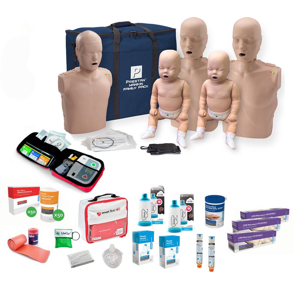 Family Pack Prestan Professional CPR & First Aid Kit | LivCor