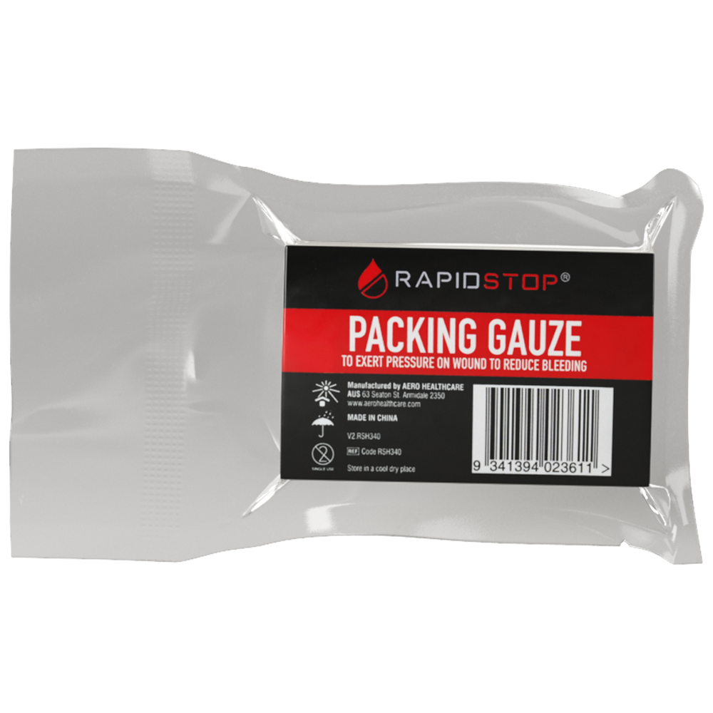 Rapidstop Packing Gauze | Aero | Available from LivCor Australia