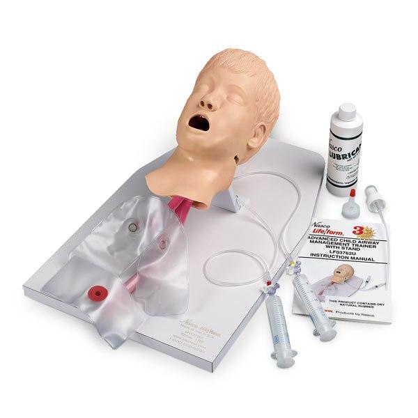 Child Airway Management Advanced Trainer with Stand | Nasco | Available from LivCor Australia