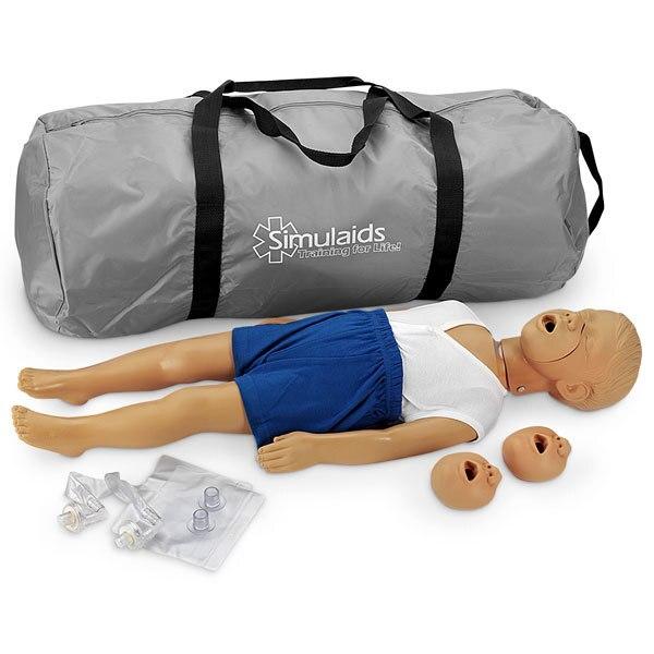Kyle CPR Manikin | 3-Year Old Child | White w/Bag | Nasco | Available from LivCor Australia