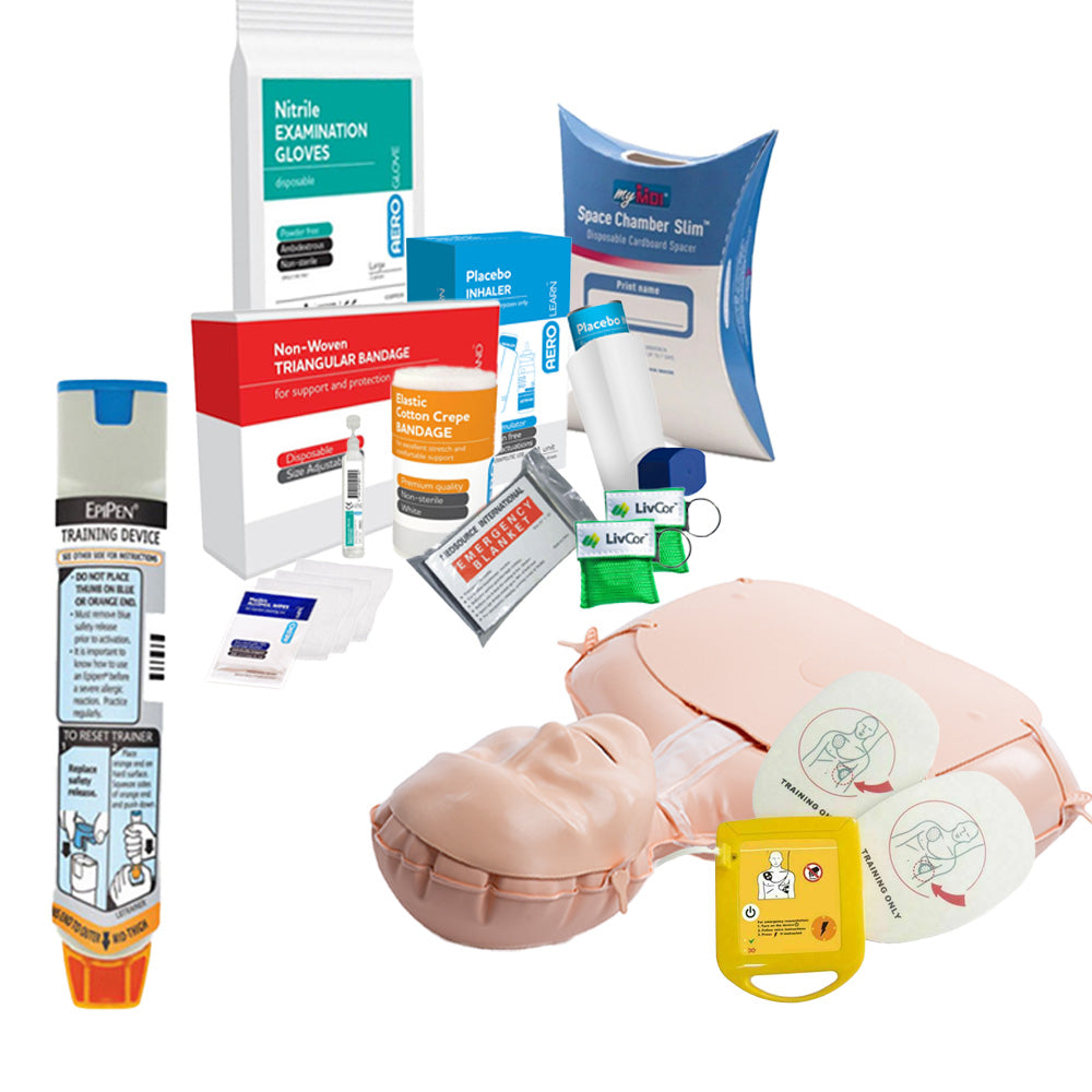 PFA+ Student Prac-Pack #1 | Adult CPR + Epipen | Laerdal | Available from LivCor Australia