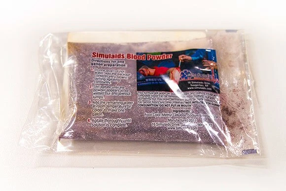 Casualty Simulation Blood Powder | Nasco | Available from LivCor Australia