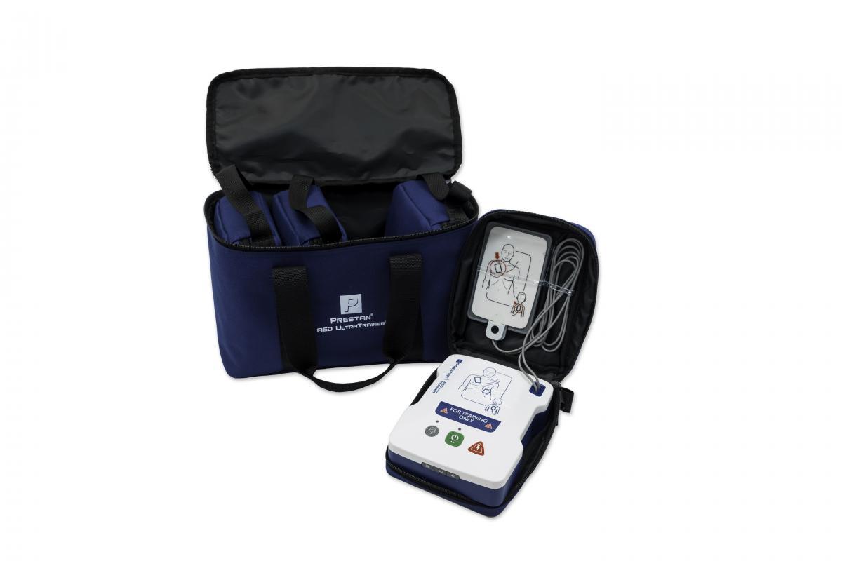 Prestan AED UltraTrainer | 4-Pack With Bag | Defibtech | Available from LivCor Australia
