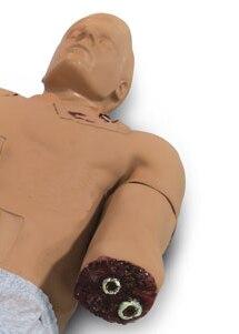 Rescue Randy Upgrade: Arm Flash Moulage | Nasco | Available from LivCor Australia